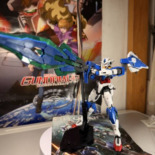 MG 1:100 機動戰士高達 00 劇場版 先驅者的覺醒 00 Qan［T］ 已砌 素組 高達模型