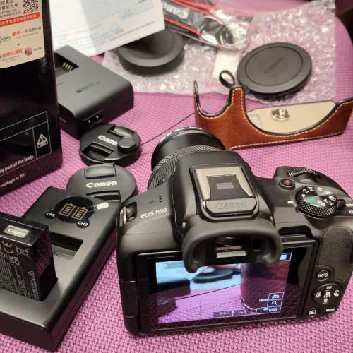 Canon 佳能R50 無反相機kit set
