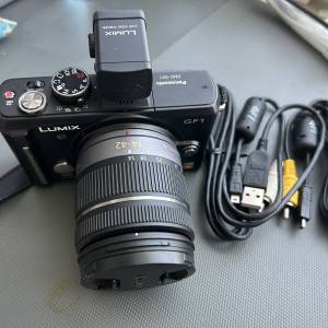 Panasonic 經典黑GF1+LUMIX G VARIO 14-42mm  F3.5-5.6 ASPH. MEGA O.I.S+DMW-LVF1