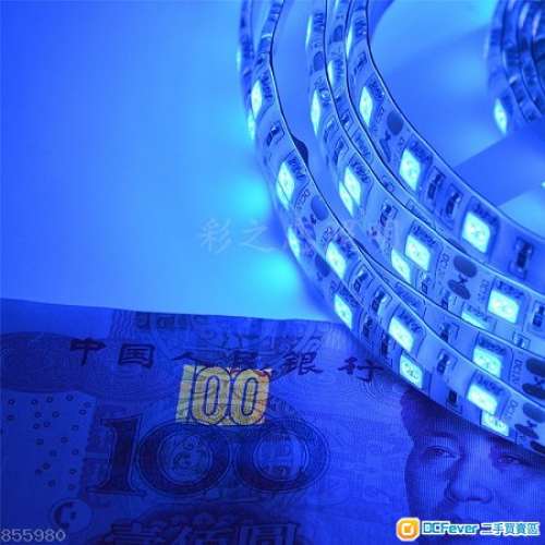 UV 紫外線 LED 防水燈帶 水族珊瑚缸高達模型 合用 長度可按需要裁剪