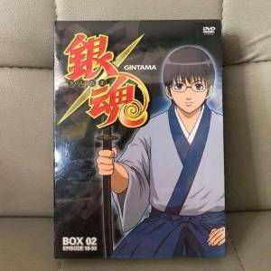全新未拆, DVD 銀魂 BOX 02 EPISODE 18-33 ,中文繁體字幕