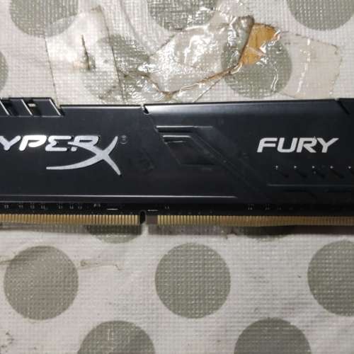 HyperX FURY Memory Black - 16GB Module - DDR4 2666MT/s CL16 DIMM