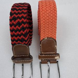 編織腰帶 2條 (2)