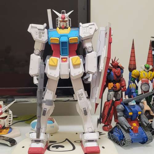 1/60 GUNDAM RX-78-2 紙造模型+1隻未砌  (退坑!送所有材料. 即買即砌)