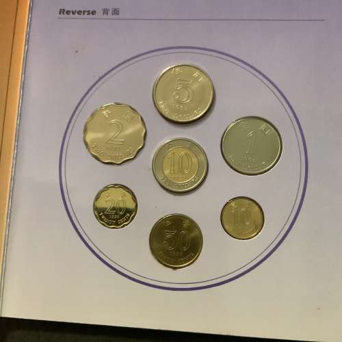 1993年香港🇭🇰新鑄錢幣套裝