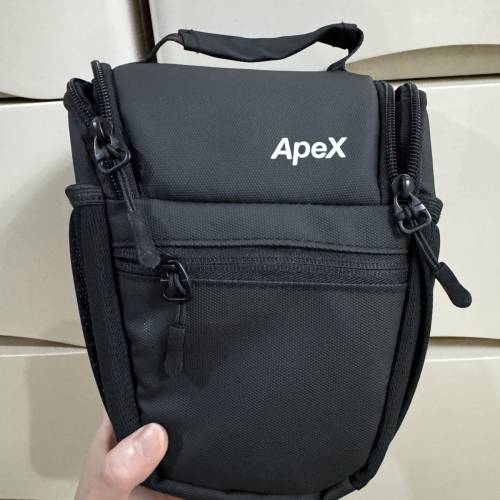 Apex 黑色相機袋斜挎包(附有帶)(順豐寄包運費）