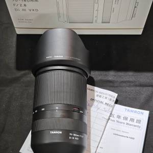 Tamron 70-180/2.8 VXD A056 70mm 180mm 騰龍 for sony FE  索尼 行貨有保到2027年...