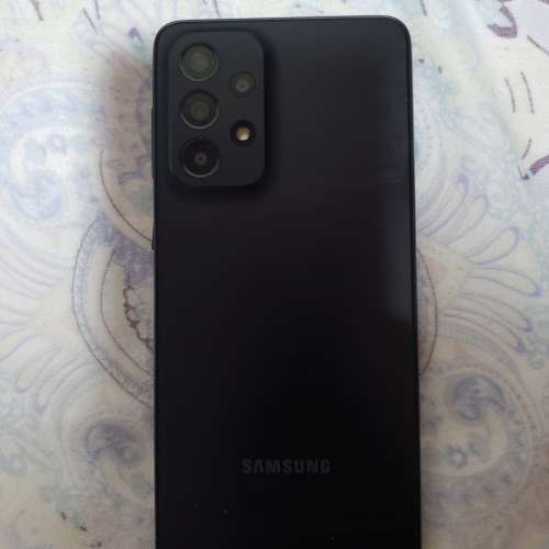 香港行貨Samsung A33 5g 128gb 黑色手機 90％新
