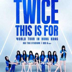 TWICE香港站12月7日 $1499 2連