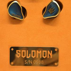 港行BGVP Solomon 所羅門(連同聖殿耳機升級線）S/N 0988
