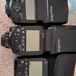 Canon 閃光燈，2燈1引閃