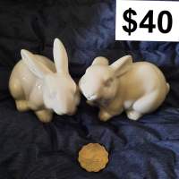 現代簡約陶瓷兔