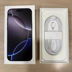 Iphone 16 Pro Max 256GB 黑色 99%新