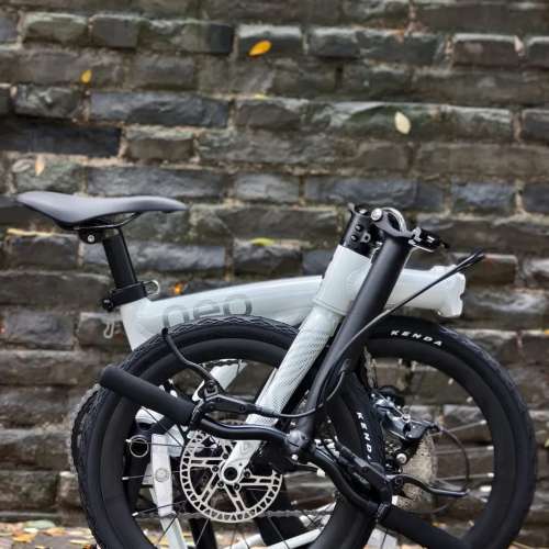 (特價白色$3480 )2025 新款 JAVA NEO 9速 碟剎349鋁合金折叠車 （三折叠小布 國布 ）