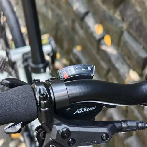 (特價白色$3480 )2025 新款 JAVA NEO 9速 碟剎349鋁合金折叠車 （三折叠小布 國布 ）