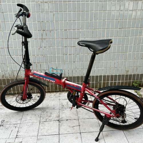 代友出售 二手 Yichi 20 寸 自行車 單車, (零件車出售 ), 賣一對車輪送全車 HK$128.00