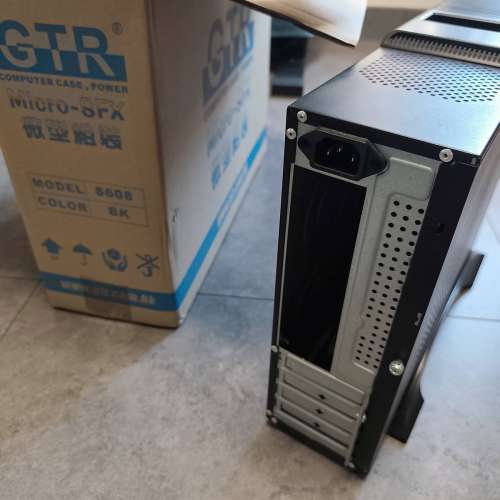GTR S608/S 銀色面 MATX 機箱 Case (淨機箱+光碟機)