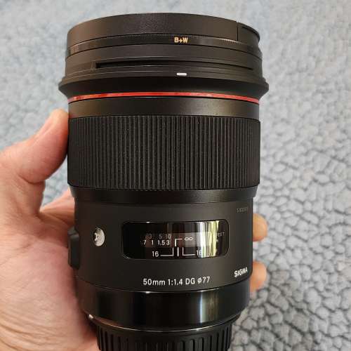 行貨95%以上新 Sigma 50mm f1.4 DG HSM Art for Canon EF