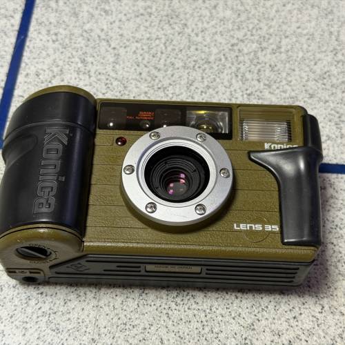 Konica 現場監督 LENS 35 軍綠色 Reporter