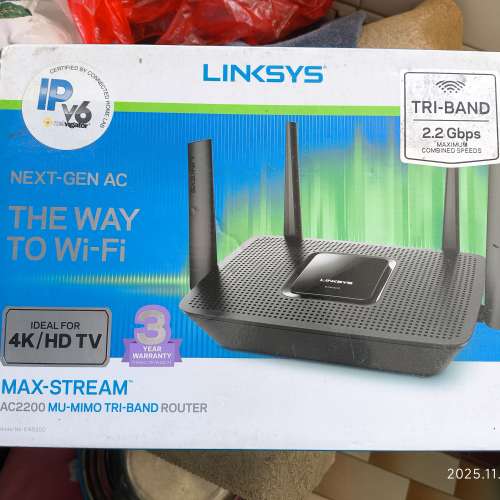 99%新Linksys ac2200 / 全新tp-link ac1900wifi