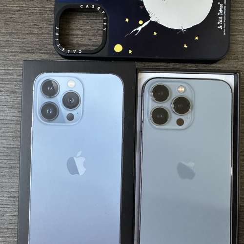 iPhone 13pro 256gb，港行雙卡，已換新電，電池健康度100，全套齊！不議價！」