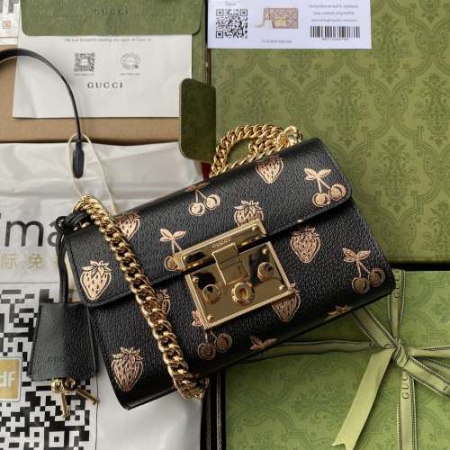 古驰 款号 409487 咖啡胶莓