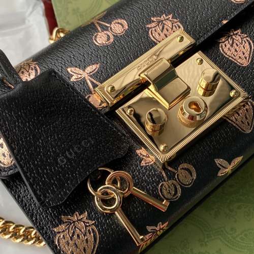 古驰 款号 409487 咖啡胶莓