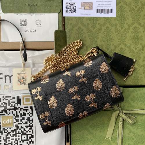 古驰 款号 409487 咖啡胶莓