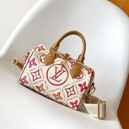 M11209 型号的顶级原版&ldquo;迅捷班杜利&rdquo;20 号手提包属于 LV 在泳池边系列