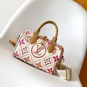 M11209 型号的顶级原版“迅捷班杜利”20 号手提包属于 LV 在泳池边系列