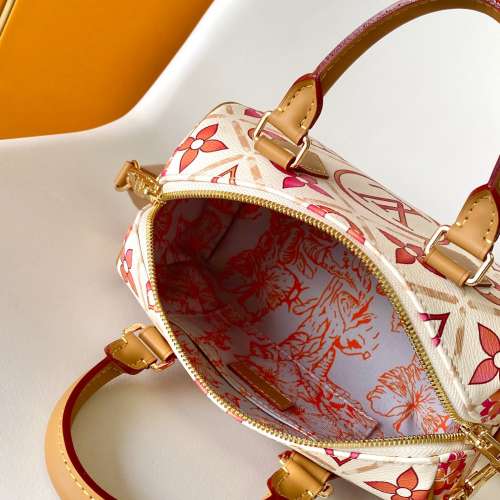 M11209 型号的顶级原版&ldquo;迅捷班杜利&rdquo;20 号手提包属于 LV 在泳池边系列