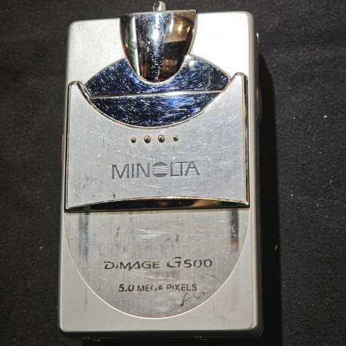 Minolta 美能達 G500 CCD 功能全正常 80%new 鏡片通透冇花冇霉微塵 mon少許老化不太...