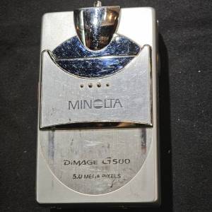 Minolta 美能達 G500 CCD 功能全正常 80%new 鏡片通透冇花冇霉微塵 mon少許老化不太...