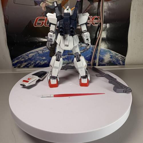 HG UC 1:144 機動戰士高達 ZZ 高達MKII 已砌 水貼 高達模型