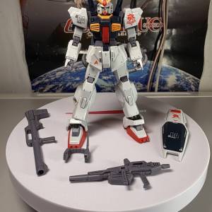 HG UC 1:144 機動戰士高達 ZZ 高達MKII 已砌 水貼 高達模型