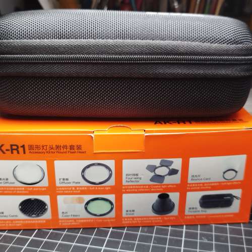 神牛 Ak-R1 set V1/V1 Pro/v100, AD100 圓頭燈用配件套裝