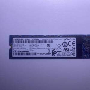 SanDisk X600 256GB m.2 ngff SATA SSD