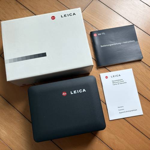Leica M6 TTL 10434 Box Only 盒
