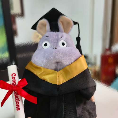 睇下文‼️【接急單】日本宮崎駿千與千尋老鼠畢業公仔 坊寶寶畢業公仔 🧸一口價包公...