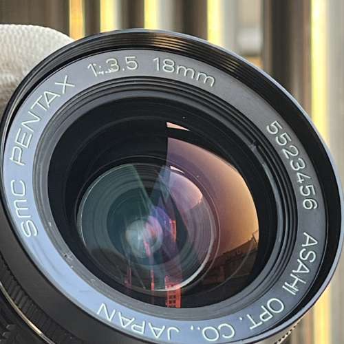 Pentax SMC 18mm f/3.5 廣角手動鏡頭
