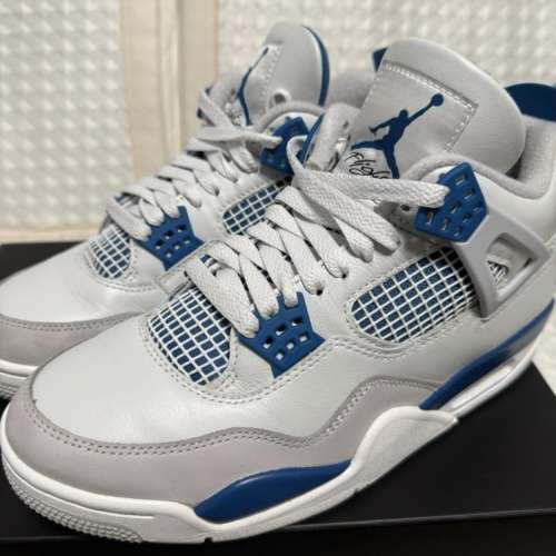 98%New Nike Air Jordan 4 Retro Military blue US8