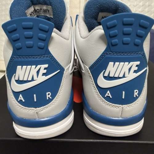 98%New Nike Air Jordan 4 Retro Military blue US8