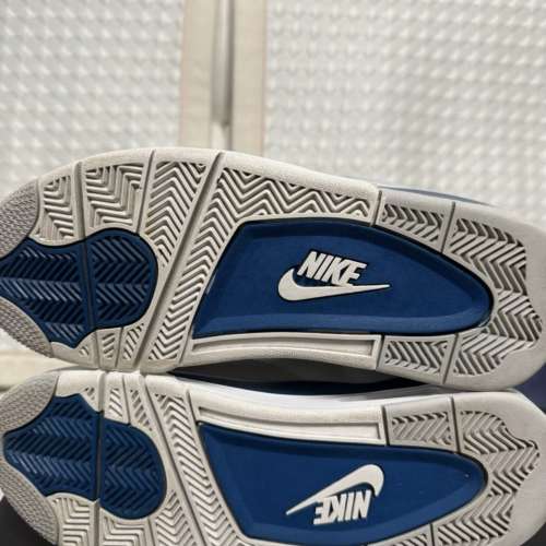 98%New Nike Air Jordan 4 Retro Military blue US8