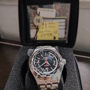 🔥最抵玩波爾世界時間,招牌三色多氣燈🔥 BALL Watch Trainmaster Worldtime(41mm)，...
