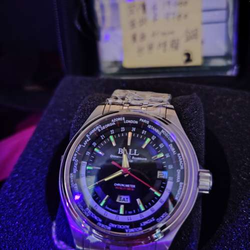 🔥最抵玩波爾世界時間,招牌三色多氣燈🔥 BALL Watch Trainmaster Worldtime(41mm)，...