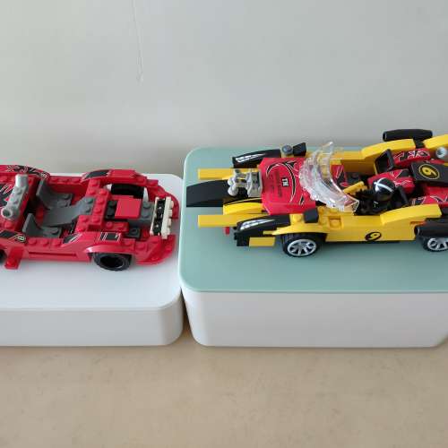 LEGO跑車兩架