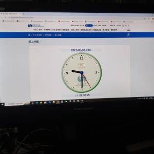 23" Lenovo IPS 1920x1080 DisplayPort VGA Speakers USB 2 USB 3 Camera. 螢幕可打...