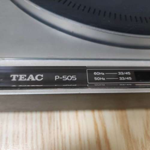 TEAC直驅唱盤
