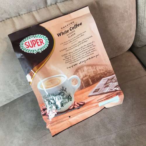 ☕️ SUPER White Coffee Charcoal Roasted 3in1 MALAYSIA NEW 全新 三合一 碳燒白...