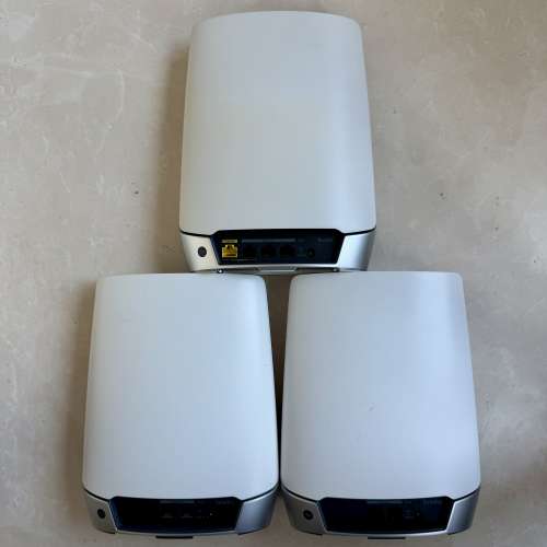 Netgear Orbi RBR750 RBS750 Router 路由器 WiFi 6 Mesh 無線系統 (3件裝，1主機 2...